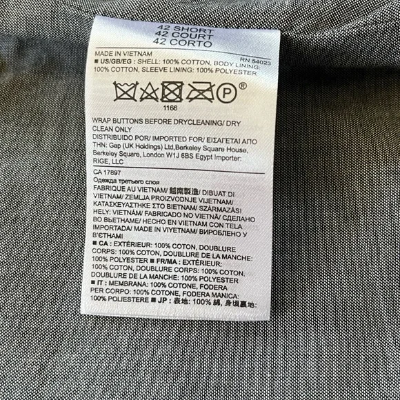 Banana Republic Charcoal Blazer - Picture 4 of 4